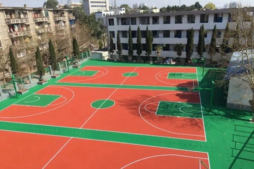 遂寧一中籃球場