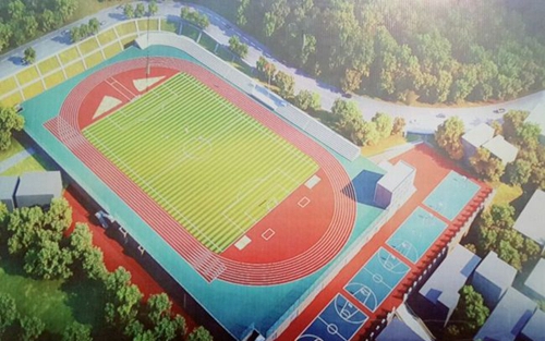 四川省蒼溪實驗中學校運動場