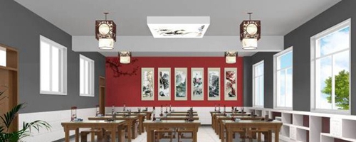 四川省新津中學(xué)美術(shù)（國畫室）