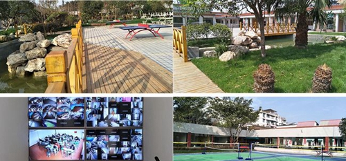 成都蜂巢藝術培訓學校校園環(huán)境