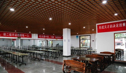 成都多維藝術(shù)學校食堂環(huán)境