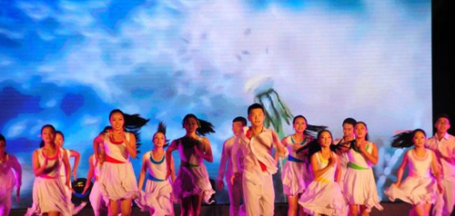 成都市新都香城中學文藝表演