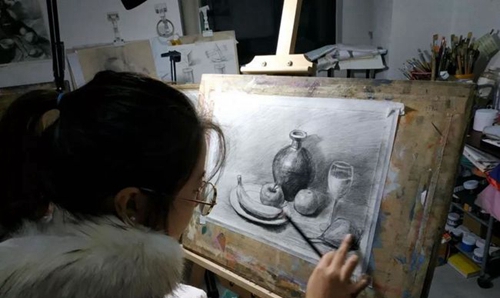 成都虹順畫室學(xué)生作品1