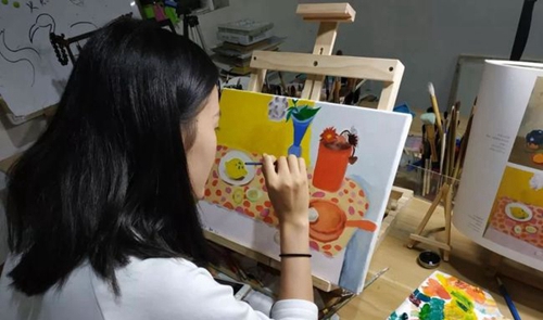 成都虹順畫室學(xué)生作品3