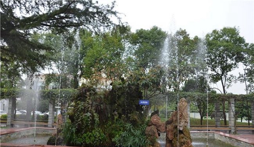 四川省成都市洛帶中學(xué)校綠樹成蔭