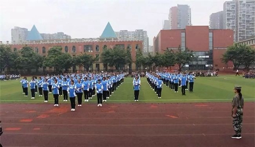成都市第三十七中學(xué)校手語操展示