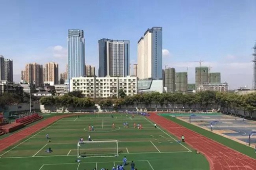成都市第三十八中學校操場