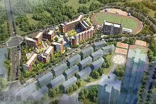 重慶市魯能巴蜀中學校校全景