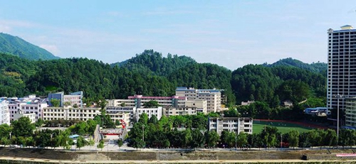 貴州三都高級中學(xué)校園全景
